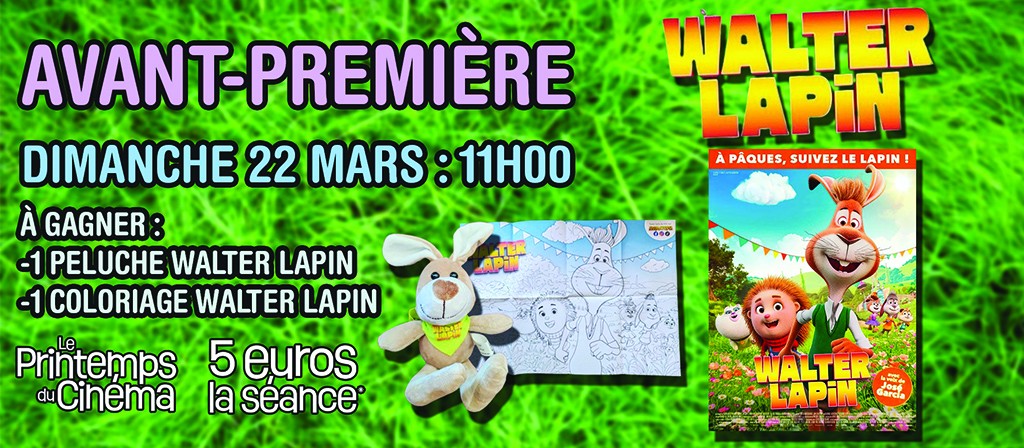 actualité WALTER LAPIN A GAGNER