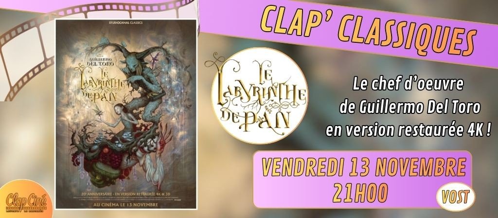 actualité LABYRINTHE DE PAN