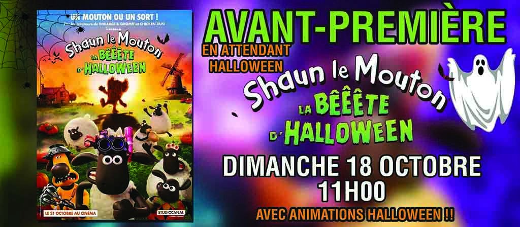 actualité AP-SHAUN LE MOUTON HALLOWEEN